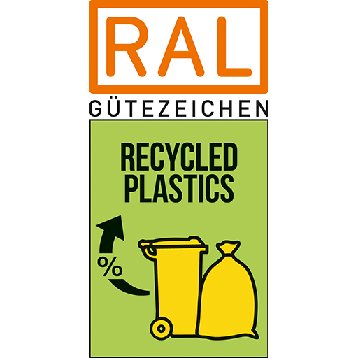 RAL Quality Mark Recycled Plastic