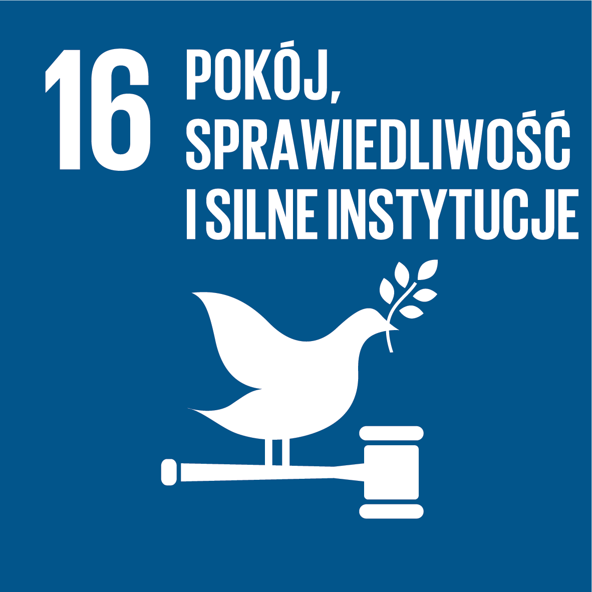 Pokój, sprawiedliwość i silne instytucje